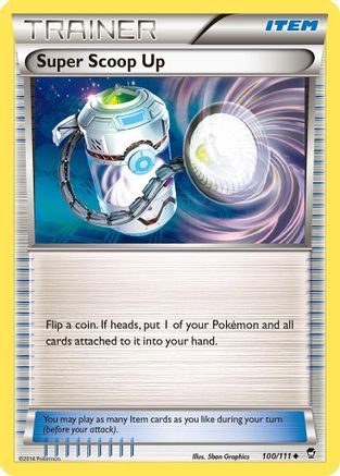 Super Scoop Up 100/111 XY Furious Fists - Uncommon