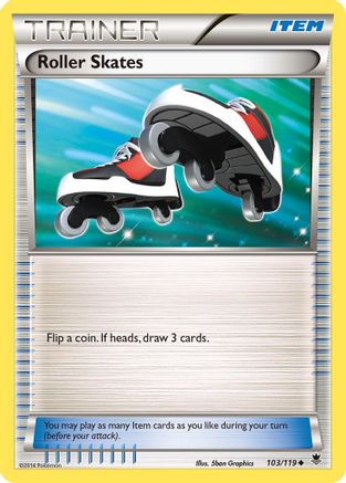 Roller Skates 103/119 XY Phantom Forces - Uncommon