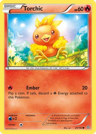 Torchic 025/160 XY Primal Clash - Common
