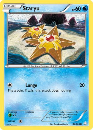 Staryu 032/160 XY Primal Clash - Common