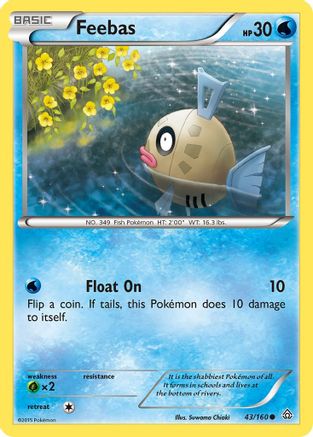 Feebas 043/160 XY Primal Clash - Common