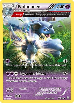 Nidoqueen (Omega) 069/160 XY Primal Clash - Rare