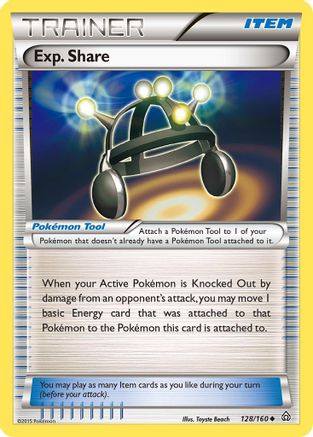 Exp. Share 128/160 XY Primal Clash - Uncommon