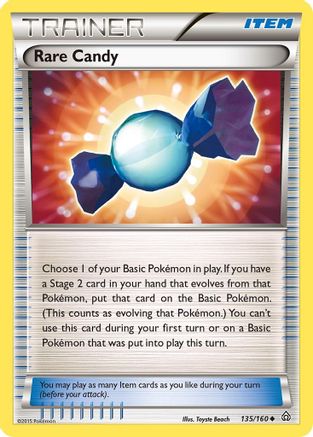 Rare Candy 135/160 XY Primal Clash - Uncommon