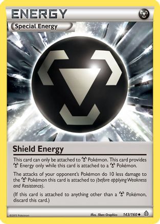 Shield Energy 143/160 - Reverse Holofoil XY Primal Clash - Uncommon