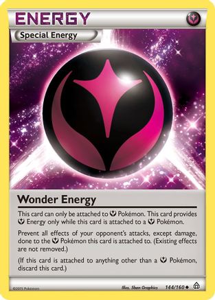 Wonder Energy 144/160 XY Primal Clash - Uncommon