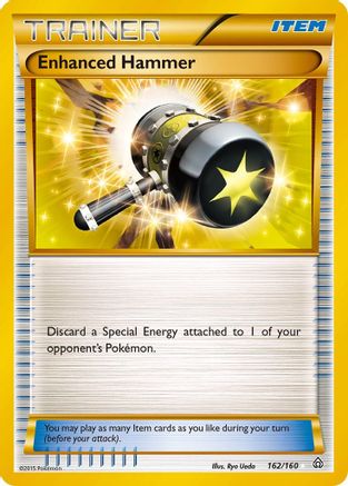 Enhanced Hammer (162 Secret Rare) 162 - Holofoil XY Primal Clash - Secret Rare