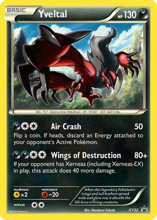 Yveltal XY32 - Holofoil XY Promos - Promo