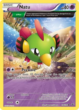 Natu (28 Delta) 028/108 XY Roaring Skies - Common