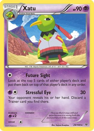 Xatu 029 XY Roaring Skies - Rare
