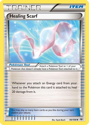 Healing Scarf 084/108 - Reverse Holofoil XY Roaring Skies - Uncommon