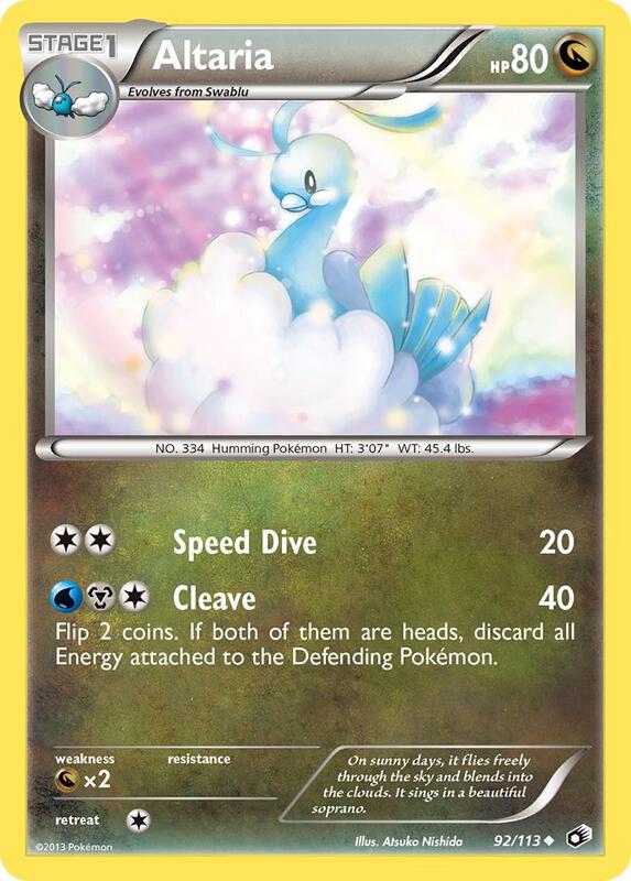 Altaria 92/113 - Uncommon - Normal