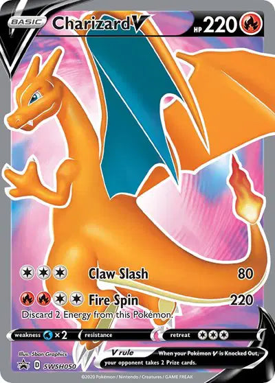 Charizard V - SWSH050 - Promo