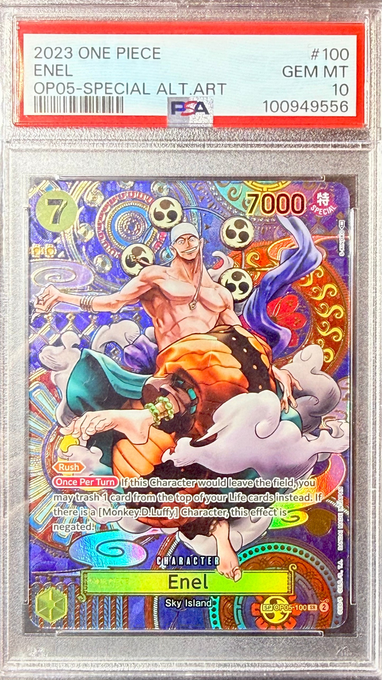 PSA 10 - Enel - OP05-100 (SP)