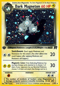 Dark Magneton - 11/82 - Holo Rare - 1st Edition - (NM)