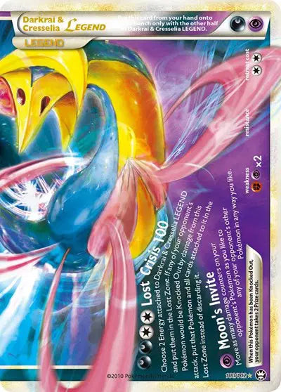 Darkrai & Cresselia Legend (Bottom) - 100/102 - Ultra Rare