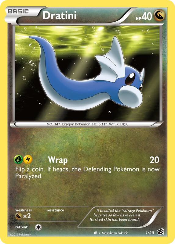 Dratini 1/20 - Holo Rare - Holo