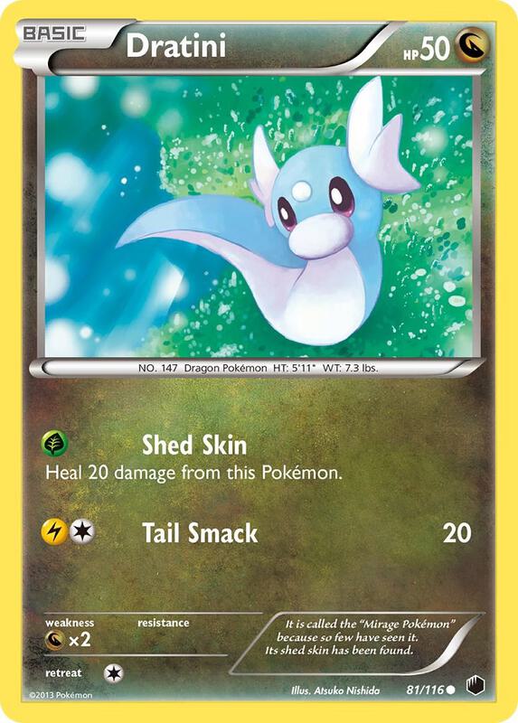 Dratini 81/116 - Common - Reverse Holo