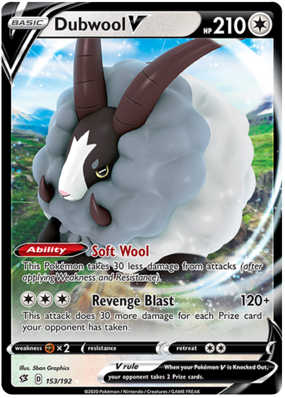 Dubwool V - 153/192 - Ultra Rare