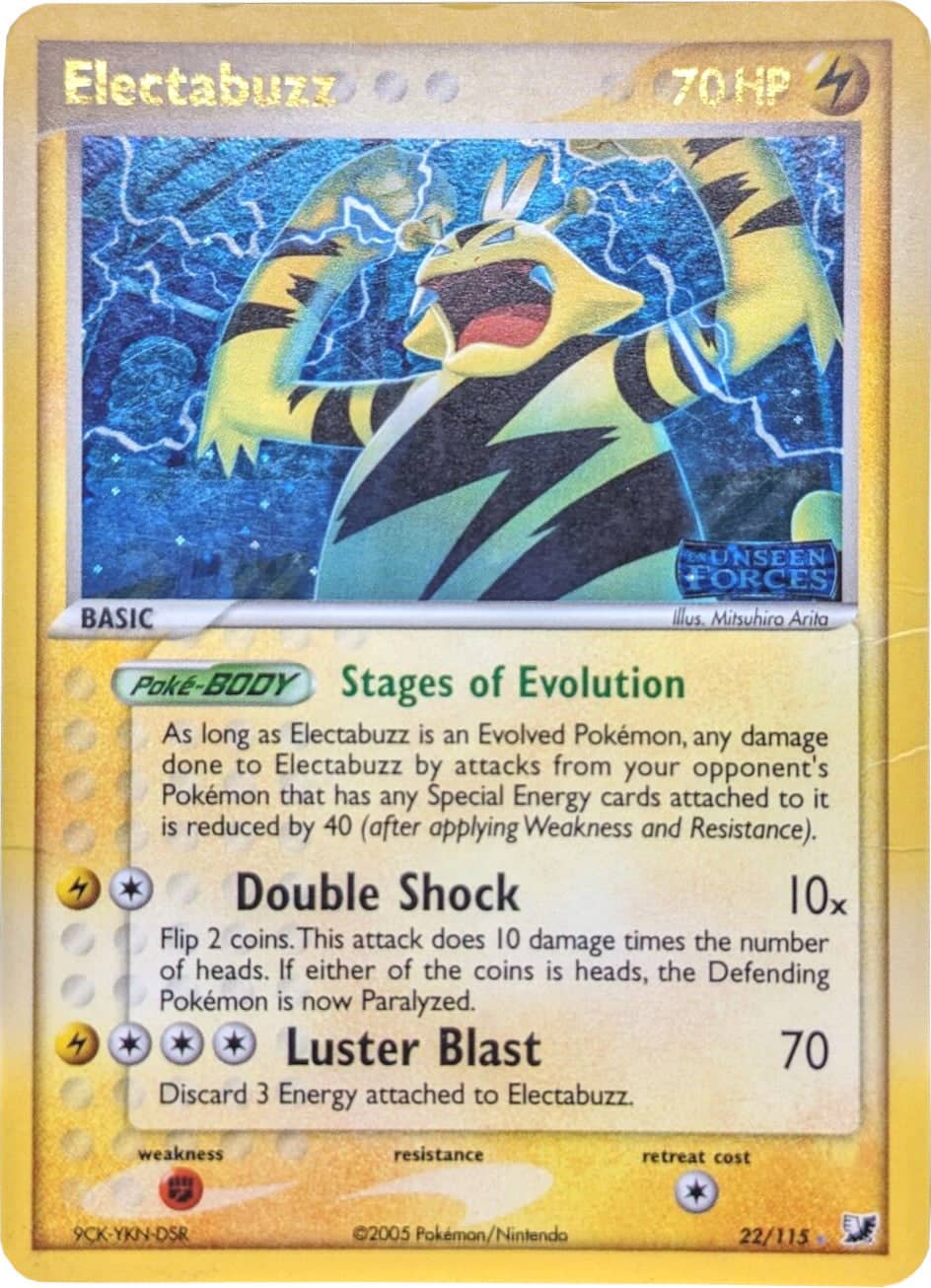 Electabuzz (Stamped) - 22/115 - Reverse Holo
