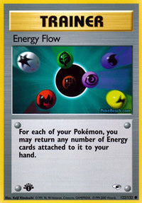 Energy Flow - 122/132 - Common - 1st Edition - (NM)