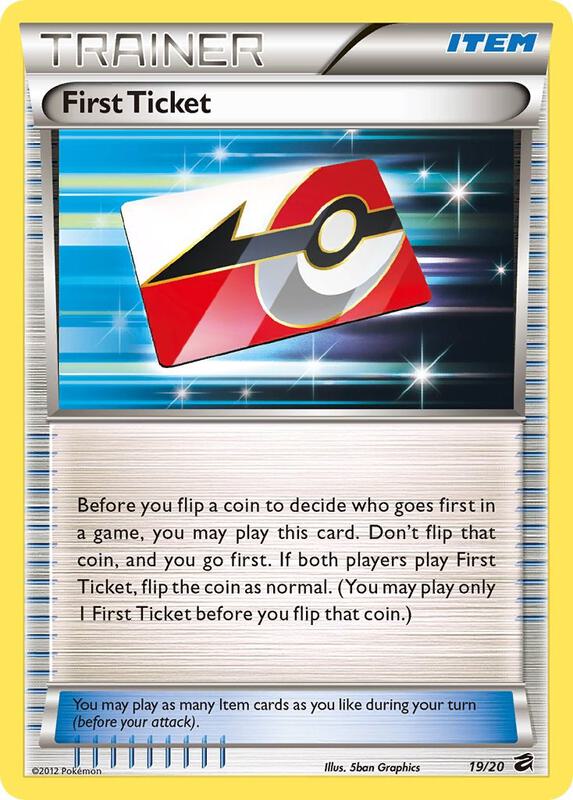 First Ticket 19/20 - Holo Rare - Holo