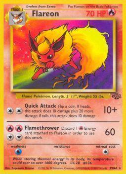 Flareon - 19/64 - Rare - Unlimited Edition - (LP)
