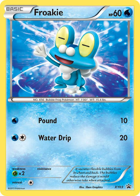 Froakie - XY03 - Promo
