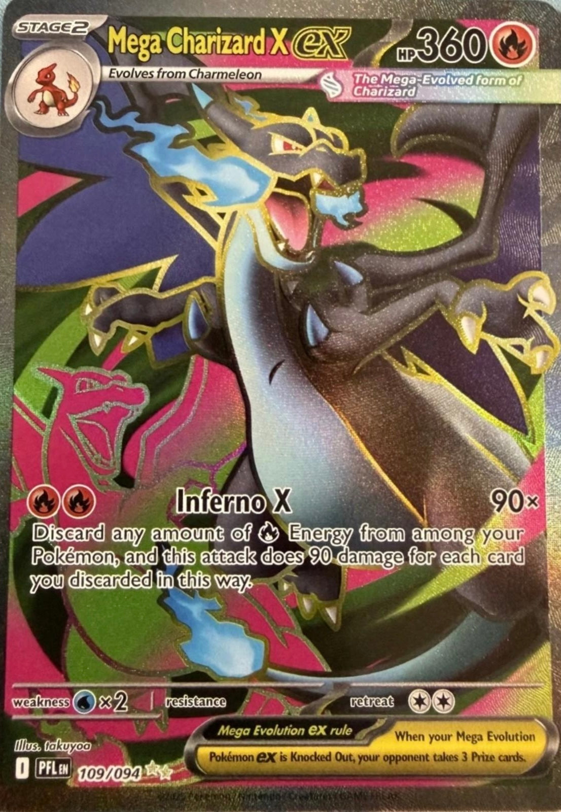 Mega Charizard EX - 109/094 - Ultra Rare