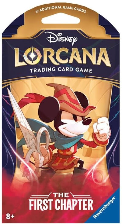 Lorcana The First Chapter Sleeved Blister (Mickey Mouse)