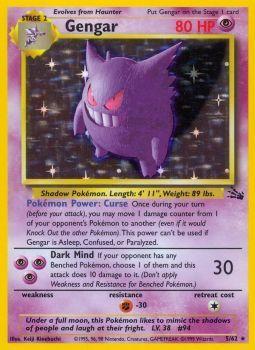 Gengar - 05/62 - Holo Rare - Unlimited Edition - (MP)