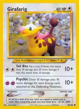 Girafarig - 066/105 - Common - Unlimited Edition - (VLP)