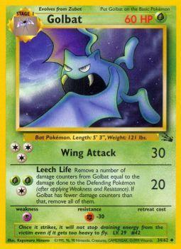 Golbat - 34/62 - Uncommon - Unlimited Edition - (NM)