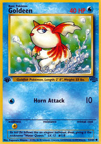 Goldeen - 53/64 - Common - 1st Edition - (VLP)