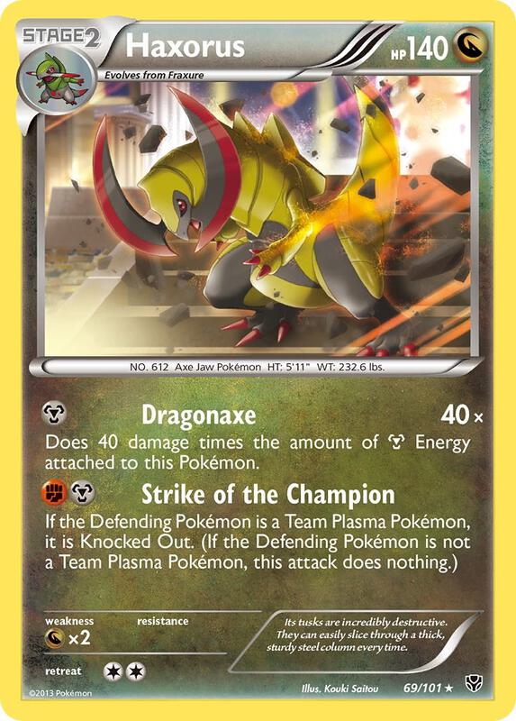 Fraxure 69/101 - Holo Rare - Holo