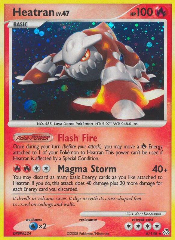 Heatran 6/146 - Holo Rare - Holo