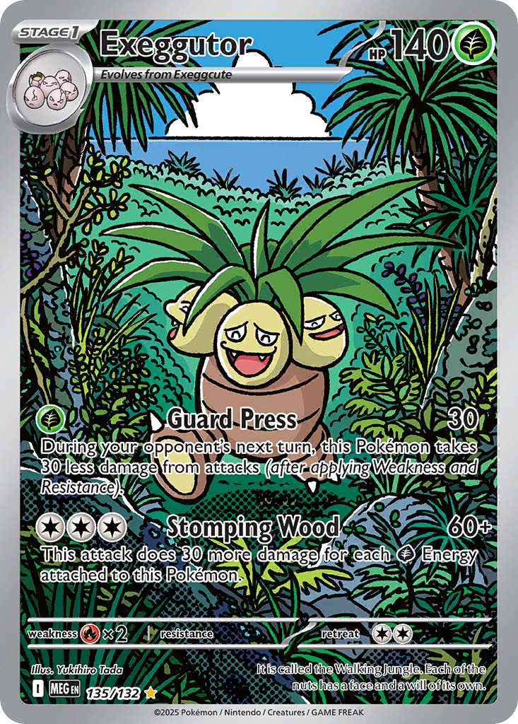 Exeggutor - 135/132 - Illustration Rare