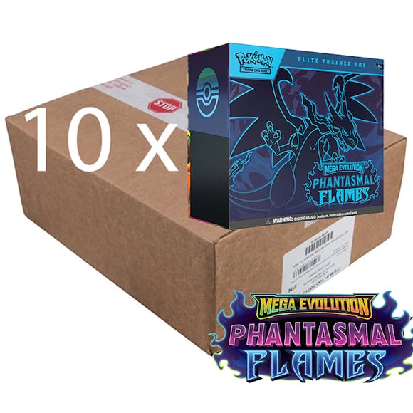 Phantasmal Flames Elite Trainer Box (Sealed Case of 10)