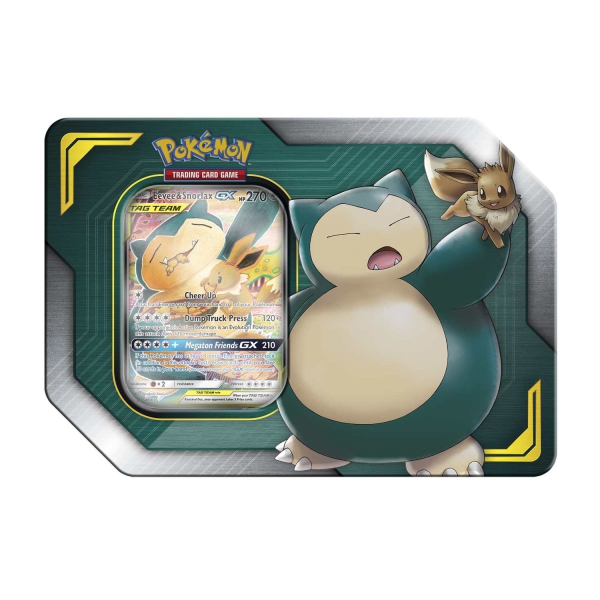 Tag Team GX Tin (Eevee & Snorlax)
