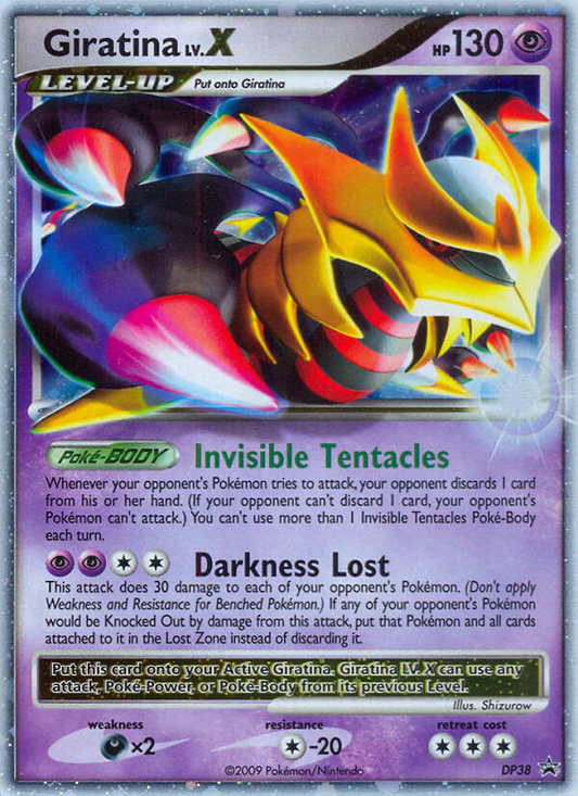 Giratina LV.X - DP38 - Promos