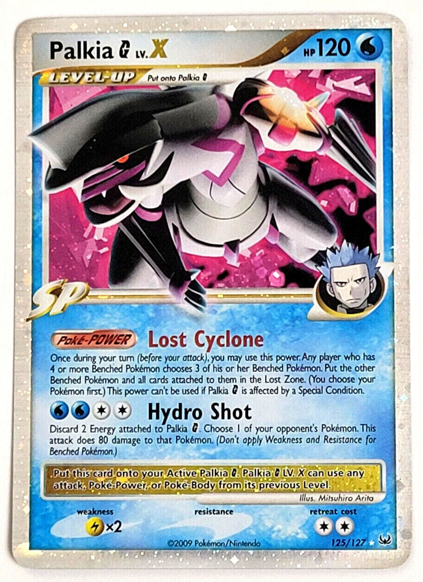 Palkia LV.X - 125/127 - Holo Rare (Moderately Played)