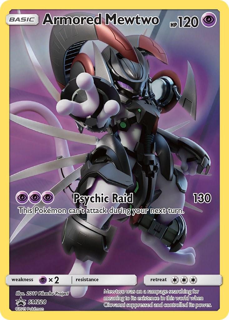 Armored Mewtwo - SM228 - SM Promos (DMG)