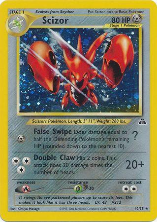 Scizor - 10/75 - Holo Rare