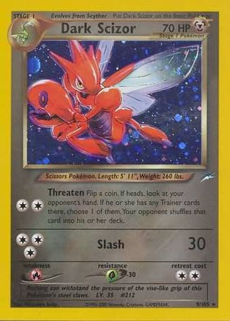 Dark Scizor - 9/105 - Holo Rare