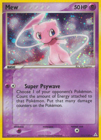 Mew - 111/110 - Holo Rare
