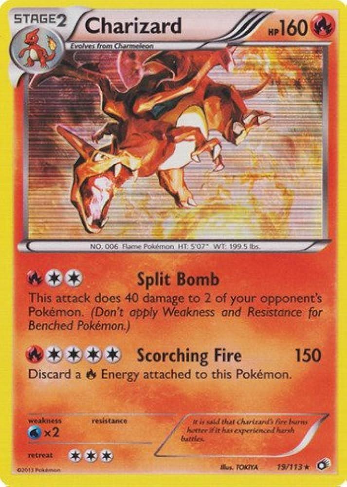 Charizard - 19/113 - Holo Rare (LP)