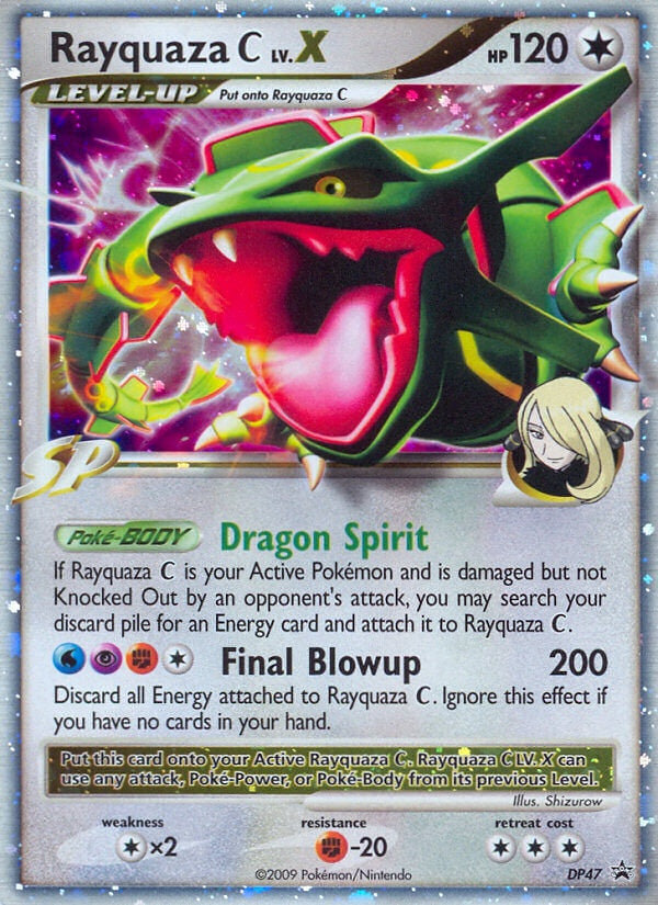 Rayquaza C LV.X - DP47 - DP Promos (VLP)