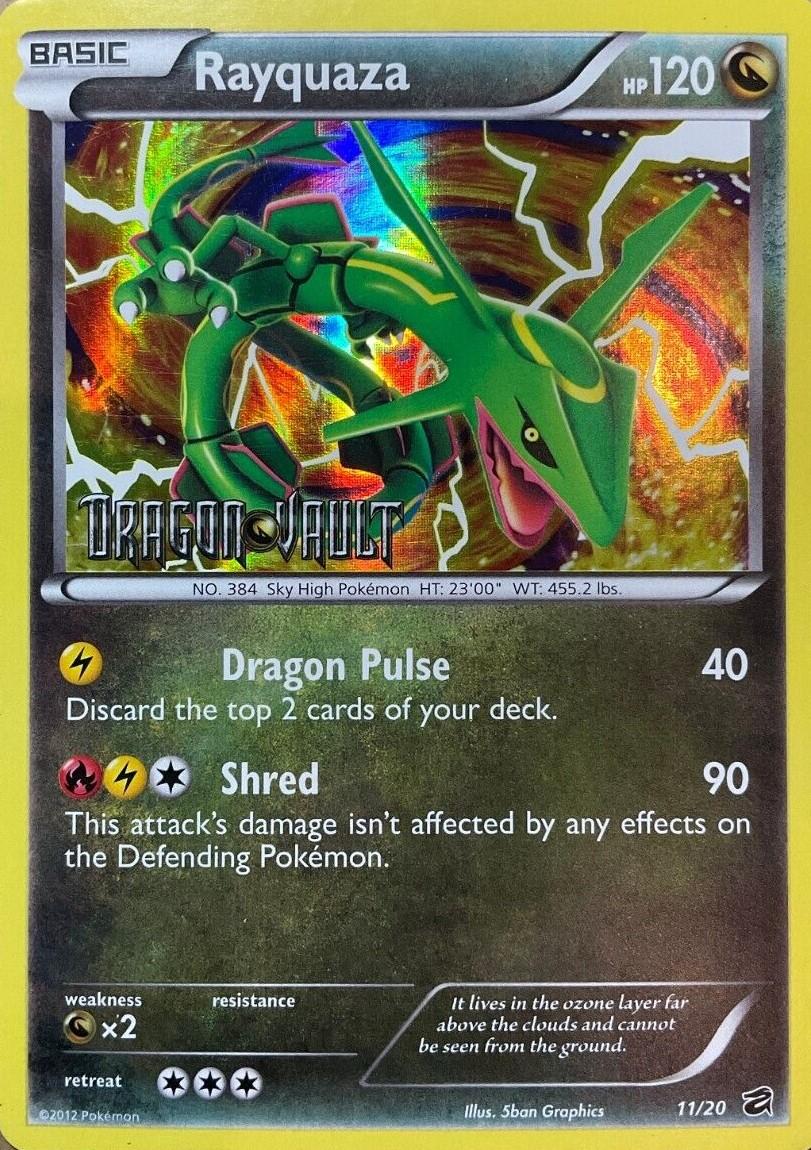 Rayquaza - 11/20 (Dragon Vault) - Blister Exclusive - VLP
