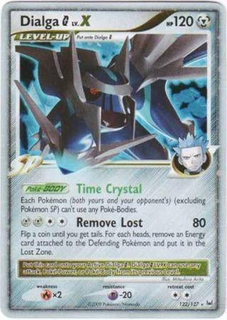 Dialga LV.X - 122/127 - Holo Rare - (Very Lightly Played)