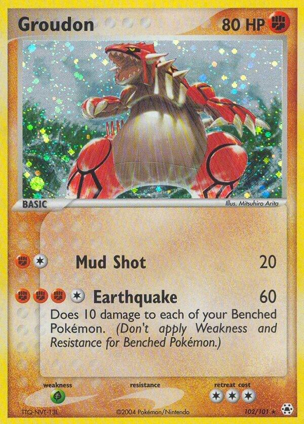 Groudon - 102/101 - Holo Rare